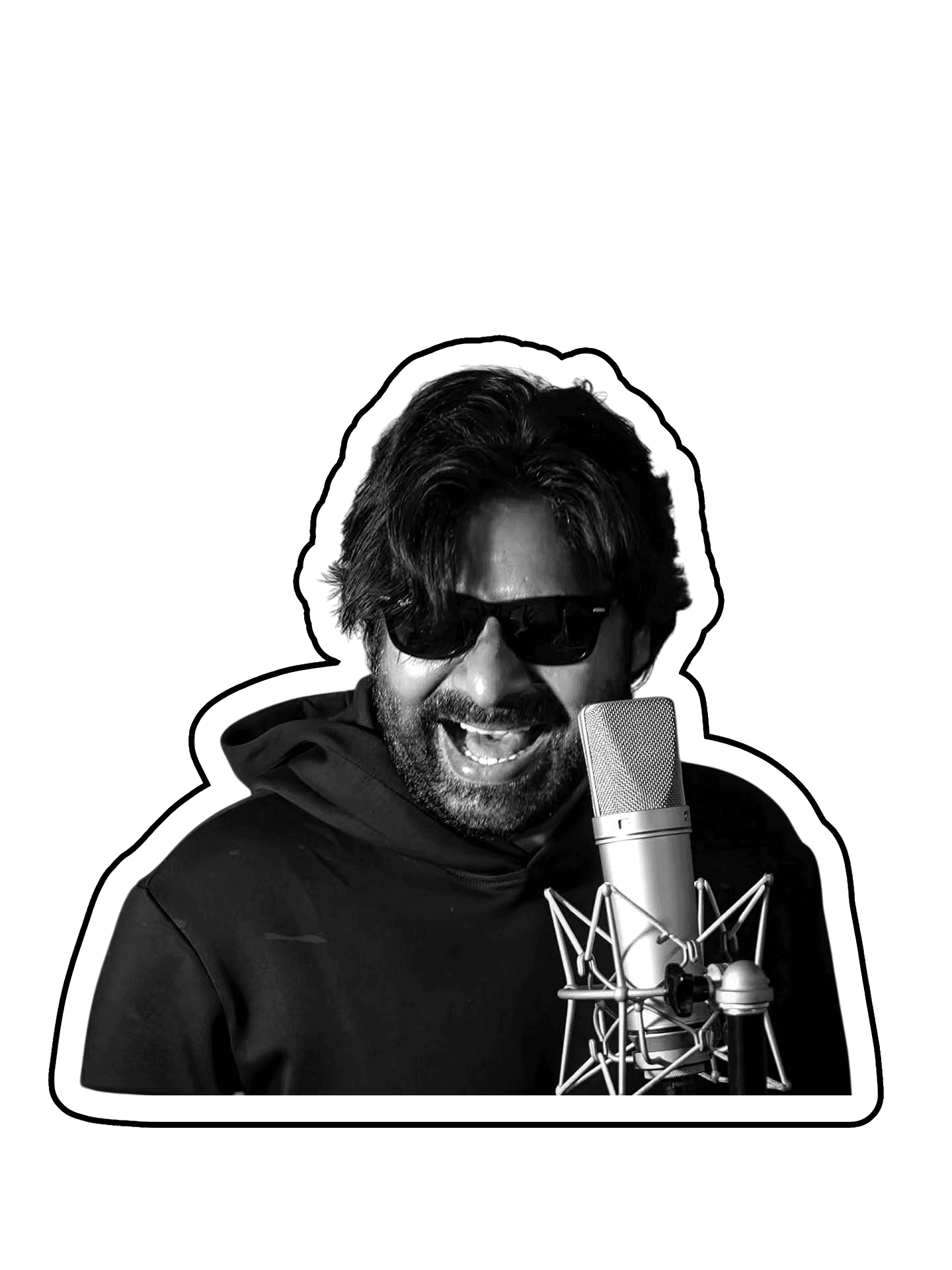 Pavan Kalyan OG Movie Stickers Pack – Waterproof Vinyl, Durable Self-Adhesive 2